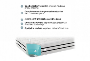 Dušek Cool Comfort od isleep