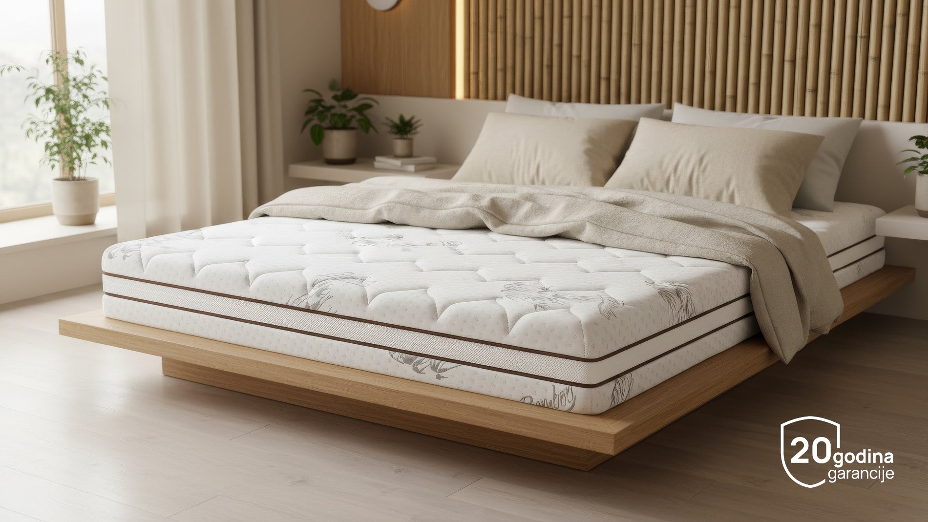 Dušek Bamboo 7 od Sleepy
