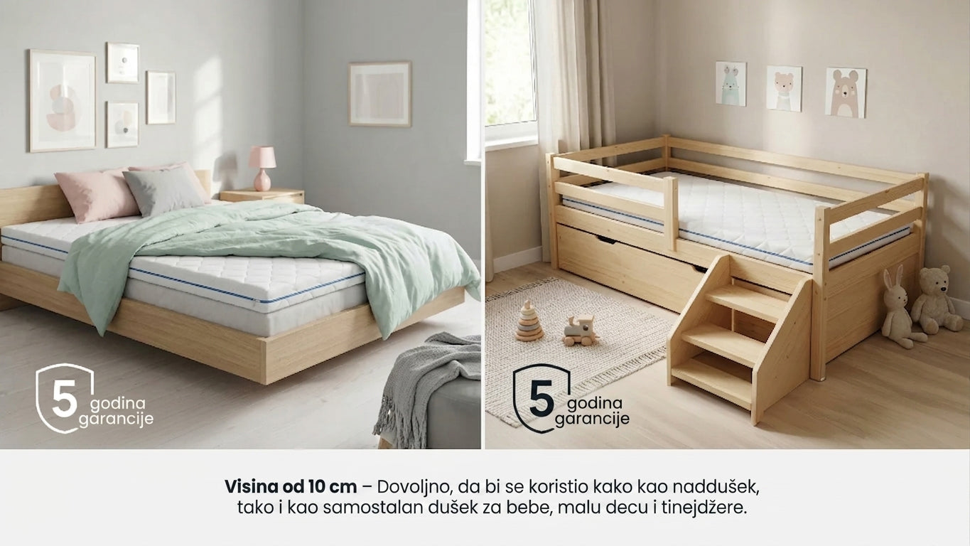 Naddušek 2 u 1 Maksimus od Sleepy, 10 cm
